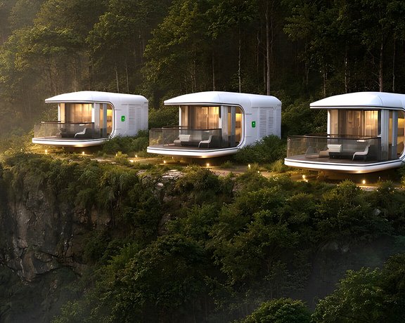 Tarzan Farmhouse plots laid out across a 10-acre community